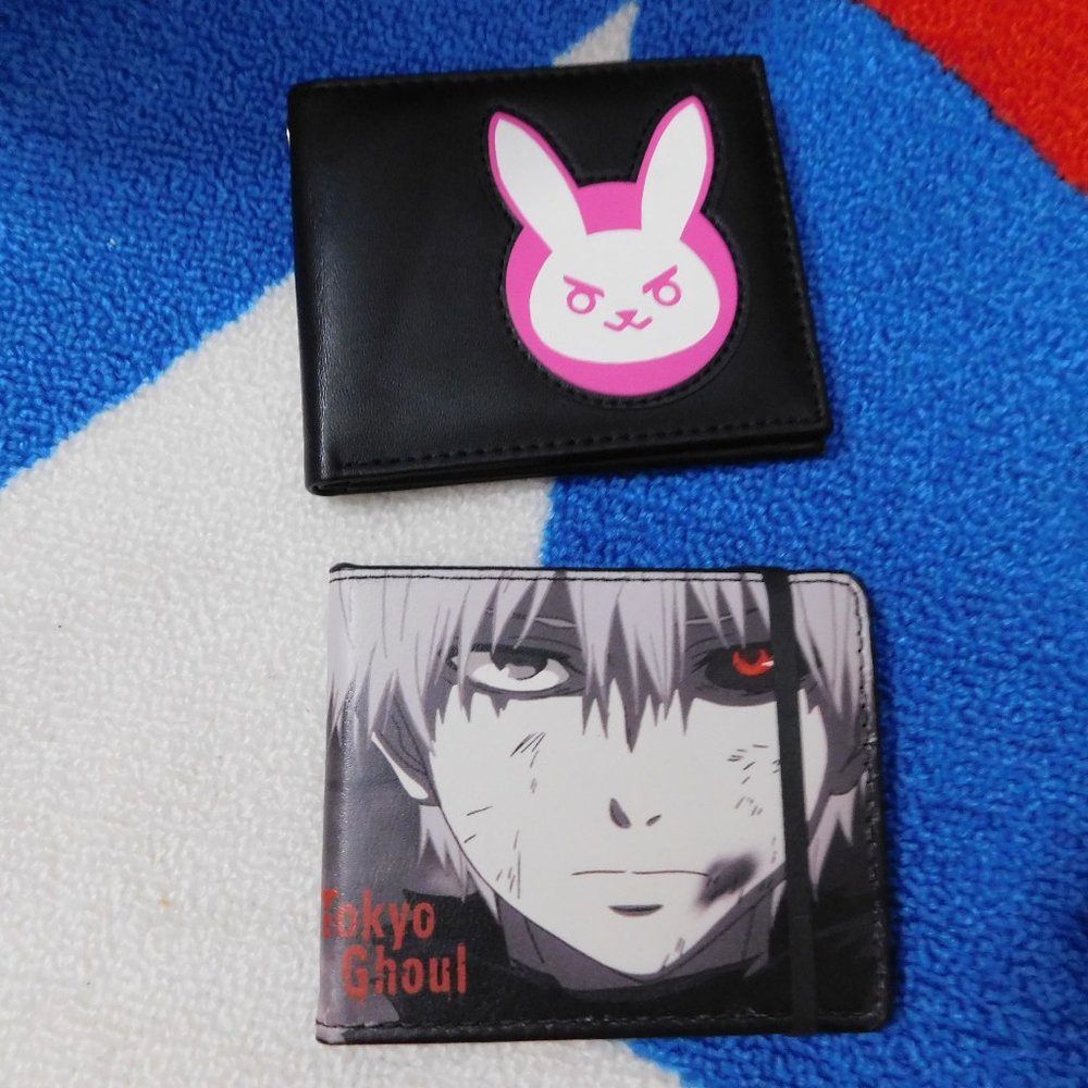 Tokyo Ghoul and Overwatch wallet bundle